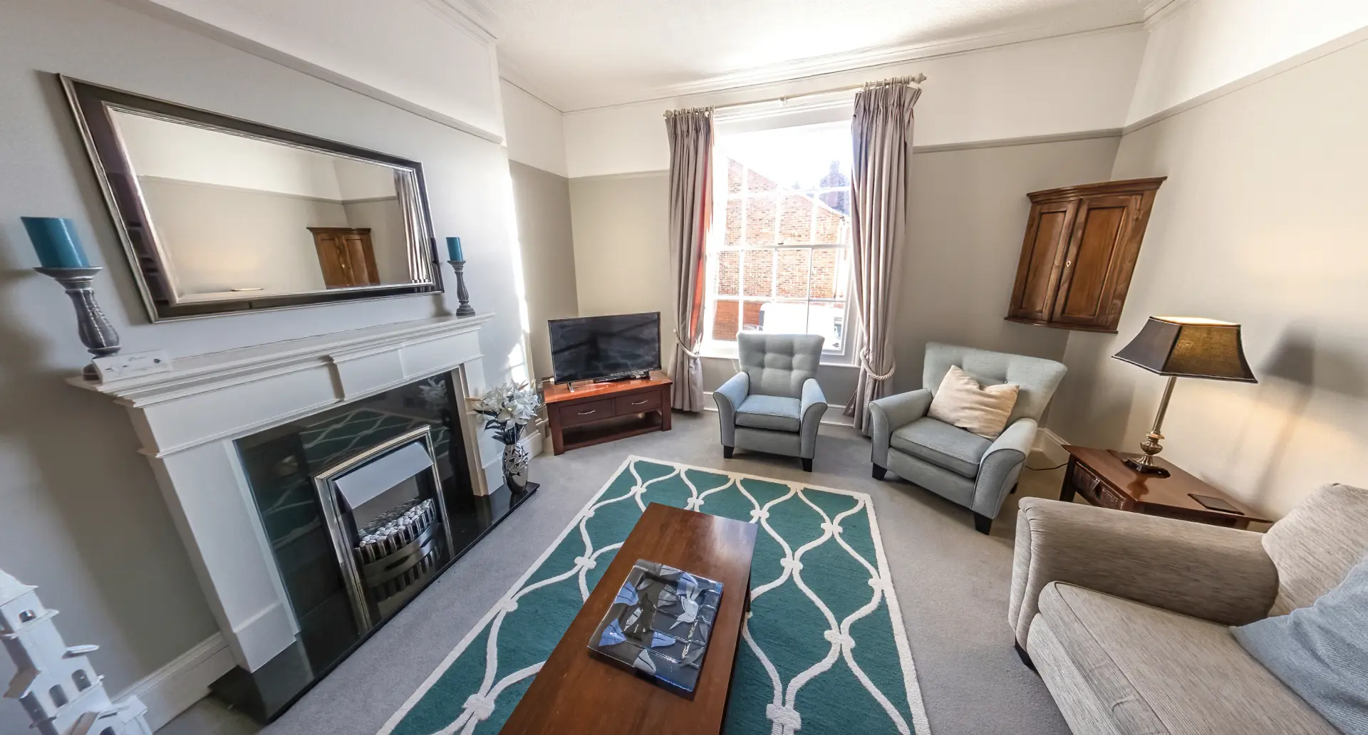 Elegant Living Room at Austen House